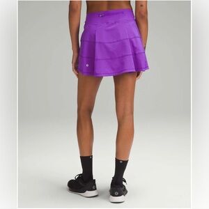 Lululemon Pace Rival Mid-Rise Skirt *Long in Atomic Purple SIze 8